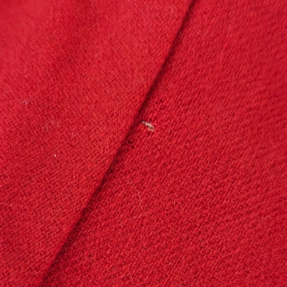 Lawrence Coates Renaissance Vintage Red Wool Blend Blazer Size S